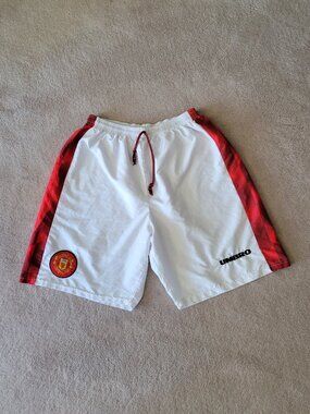 Umbro Manchester United Shorts Vintage 90s